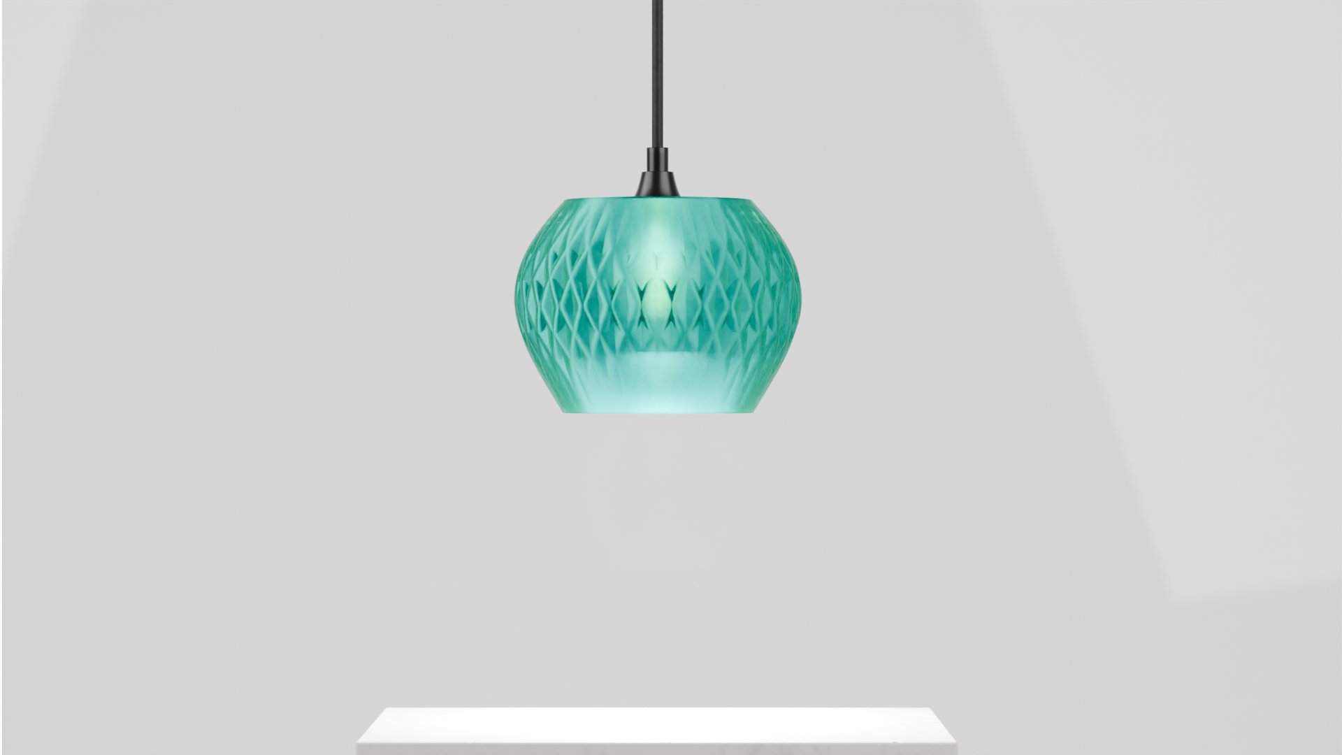 E27 Pendant Lampshade. Diamonds